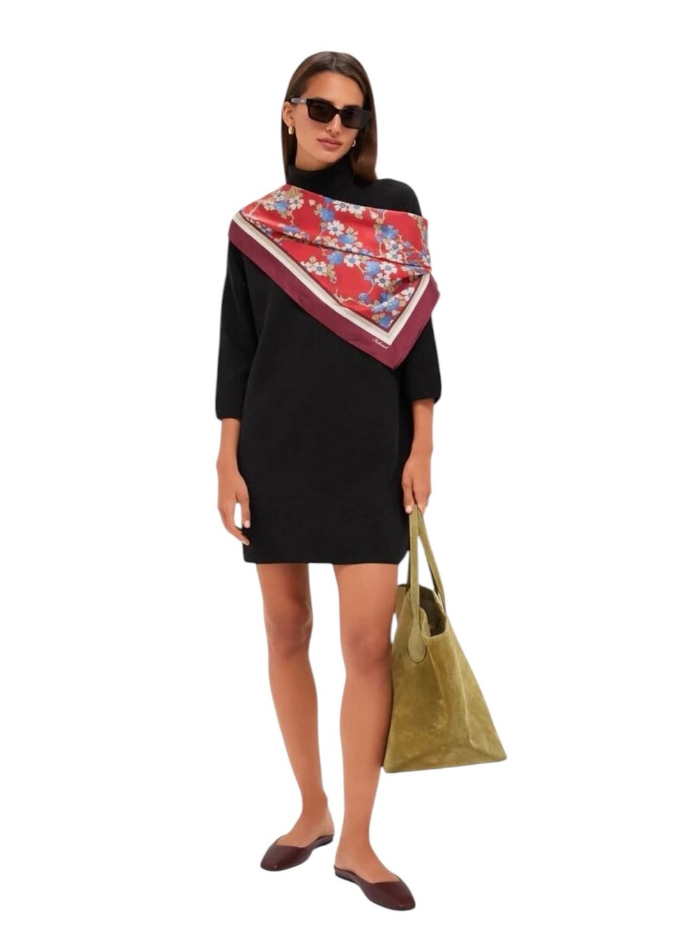 Tuckernuck Pomander Place Noir Vivianne Turtleneck Shimmer Dress Xl Black Party View 2